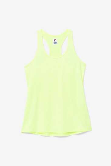 Fila Femme Pickleball Racerback Tank 735 Safet Jaune Heather Fila France ZUN-087539